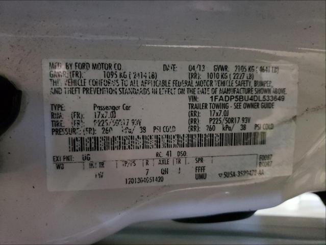 Photo 9 VIN: 1FADP5BU4DL533649 - FORD C-MAX SEL 