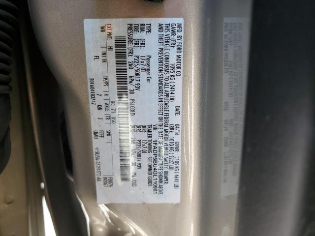 Photo 9 VIN: 1FADP5BU4GL110901 - FORD C-MAX SEL 