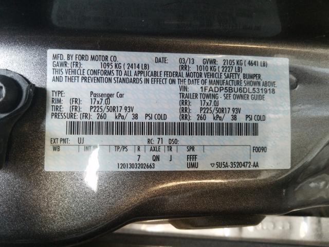 Photo 9 VIN: 1FADP5BU6DL531918 - FORD C-MAX 