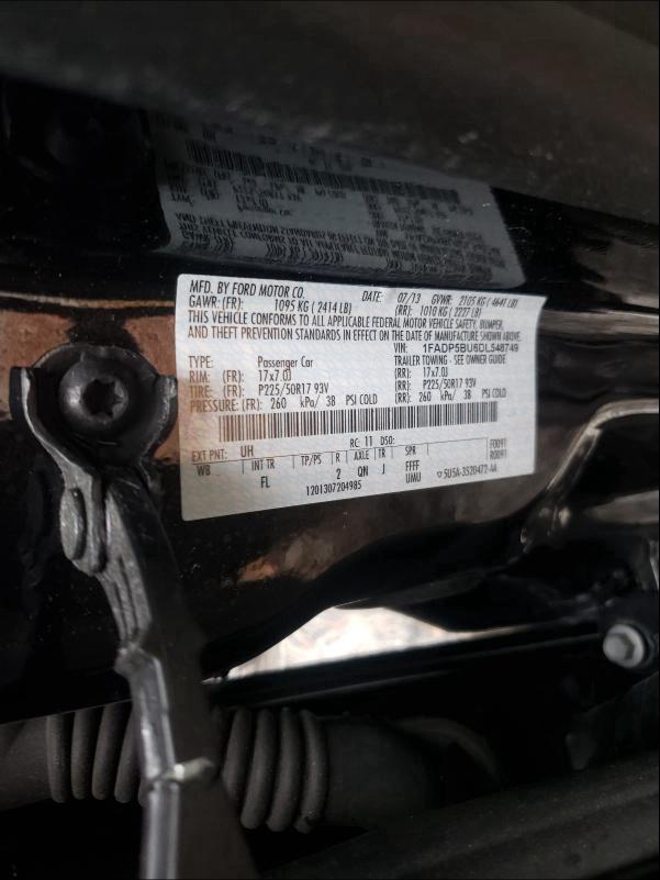 Photo 9 VIN: 1FADP5BU6DL548749 - FORD C-MAX SEL 