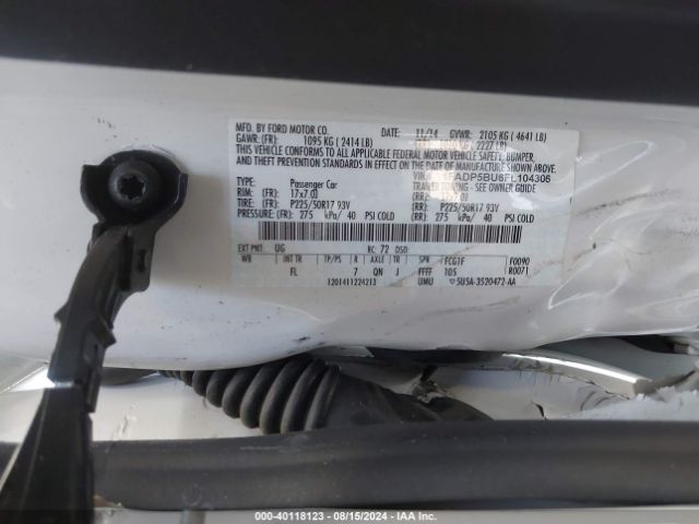 Photo 8 VIN: 1FADP5BU6FL104306 - FORD C-MAX 