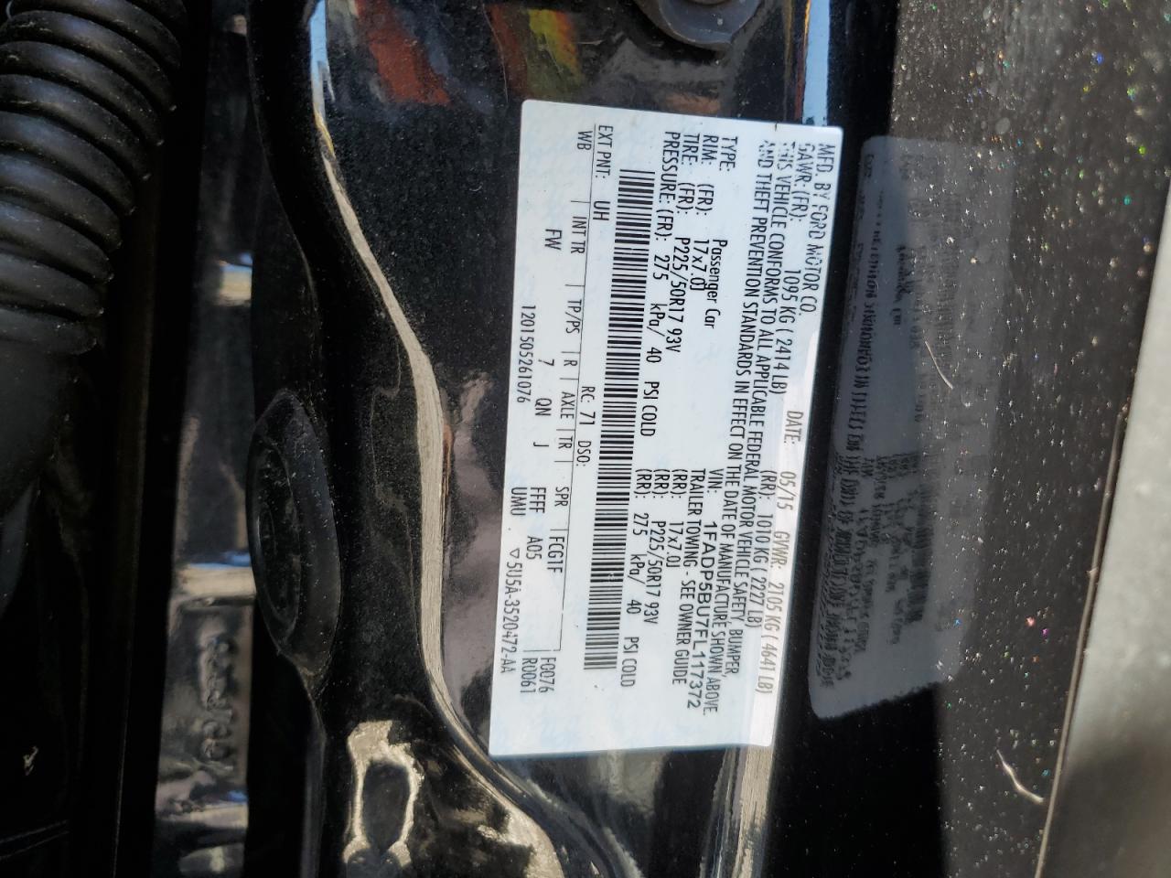 Photo 11 VIN: 1FADP5BU7FL117372 - FORD C-MAX 