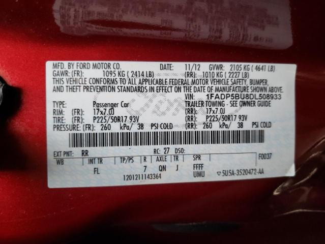 Photo 9 VIN: 1FADP5BU8DL508933 - FORD C-MAX SEL 