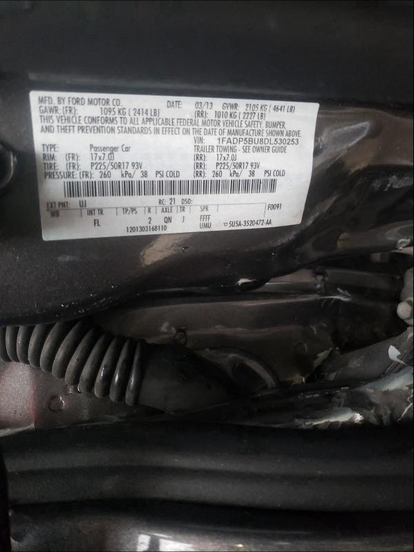 Photo 9 VIN: 1FADP5BU8DL530253 - FORD C-MAX SEL 