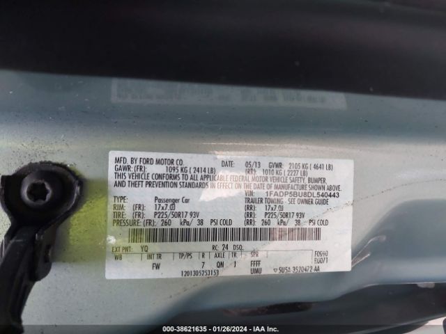 Photo 8 VIN: 1FADP5BU8DL540443 - FORD C-MAX HYBRID 