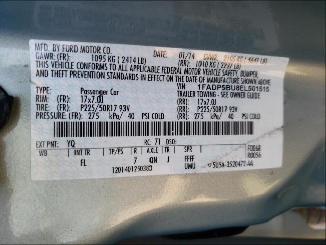 Photo 9 VIN: 1FADP5BU8EL501515 - FORD C-MAX 