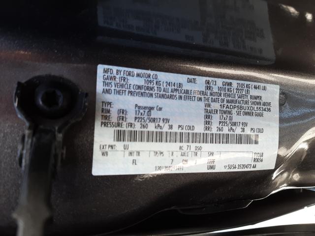 Photo 9 VIN: 1FADP5BUXDL553436 - FORD C-MAX SEL 