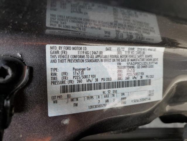 Photo 12 VIN: 1FADP5CU2DL537746 - FORD CMAX 