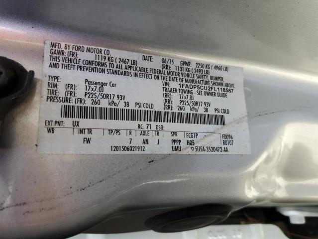 Photo 11 VIN: 1FADP5CU2FL118587 - FORD C-MAX PREM 