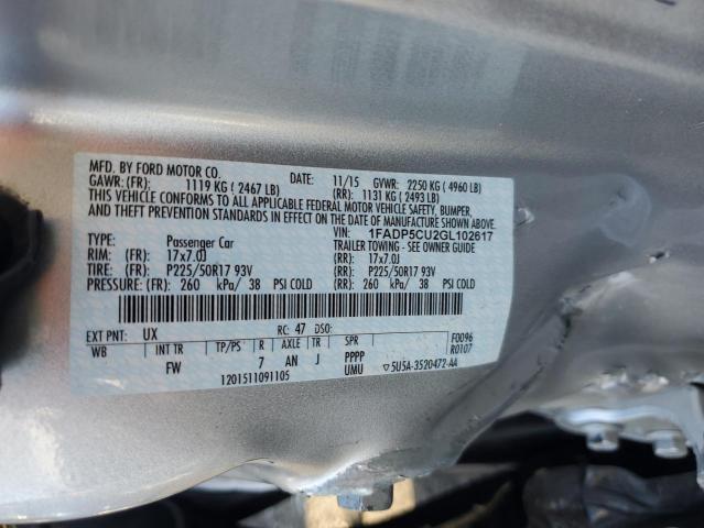 Photo 11 VIN: 1FADP5CU2GL102617 - FORD CMAX 