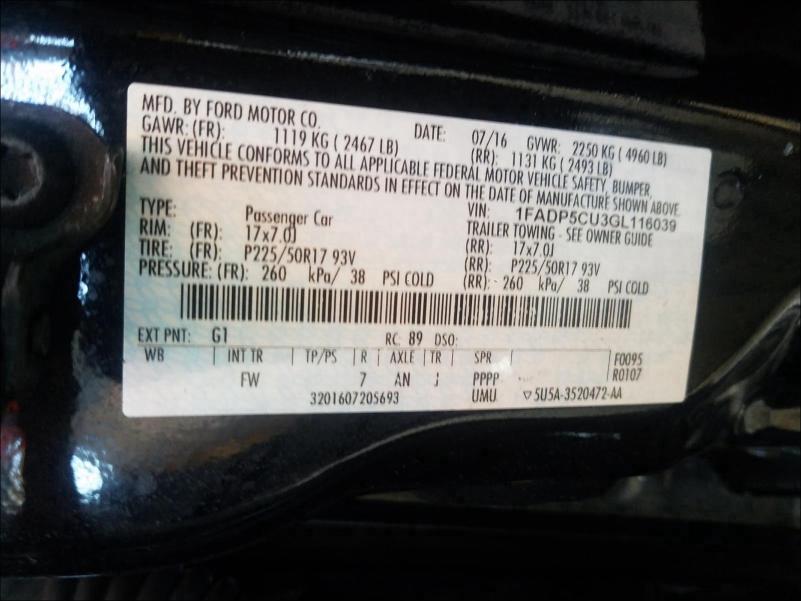 Photo 9 VIN: 1FADP5CU3GL116039 - FORD C-MAX PREM 