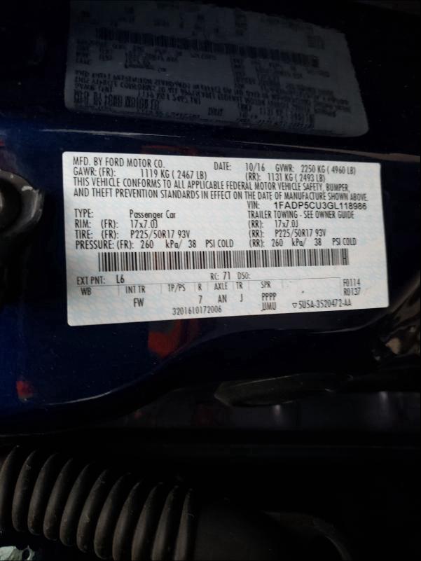 Photo 9 VIN: 1FADP5CU3GL118986 - FORD C-MAX 