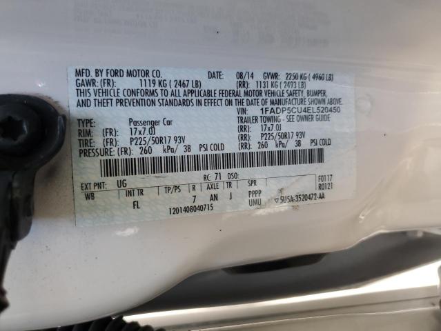 Photo 11 VIN: 1FADP5CU4EL520450 - FORD CMAX 