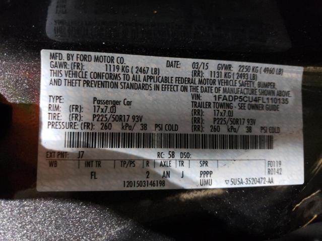 Photo 11 VIN: 1FADP5CU4FL110135 - FORD C-MAX 