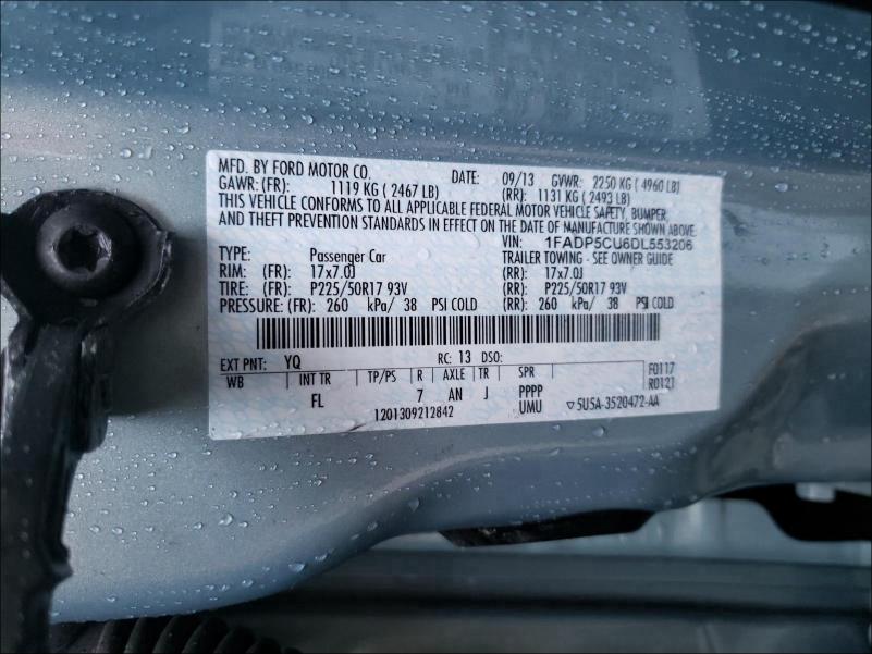 Photo 9 VIN: 1FADP5CU6DL553206 - FORD C-MAX PREM 