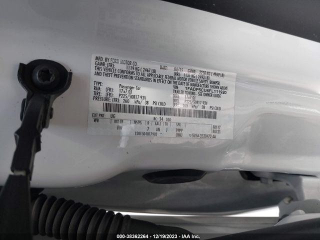 Photo 8 VIN: 1FADP5CU6FL111920 - TOYOTA C-HR 