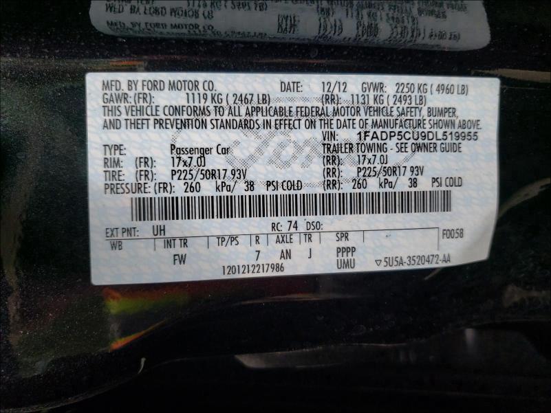 Photo 9 VIN: 1FADP5CU9DL519955 - FORD C-MAX PREM 