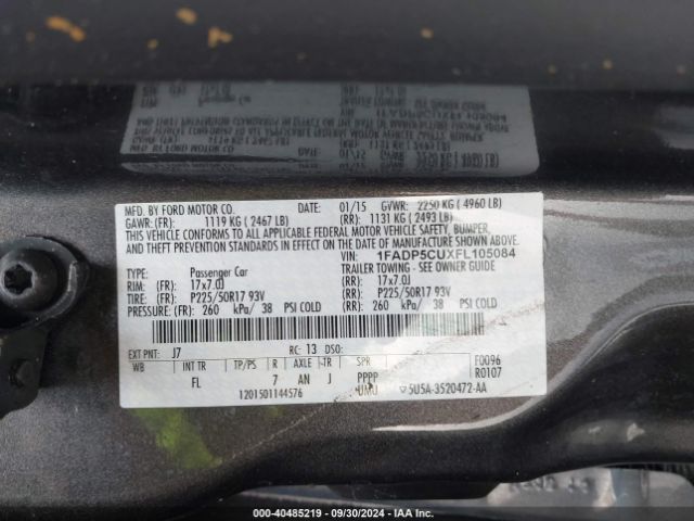 Photo 8 VIN: 1FADP5CUXFL105084 - FORD C-MAX 