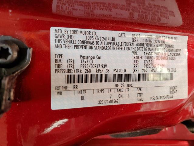 Photo 12 VIN: 1FADP5DU3HL109396 - FORD CMAX 