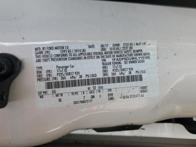 Photo 11 VIN: 1FADP5DU9HL115185 - FORD C-MAX TITA 