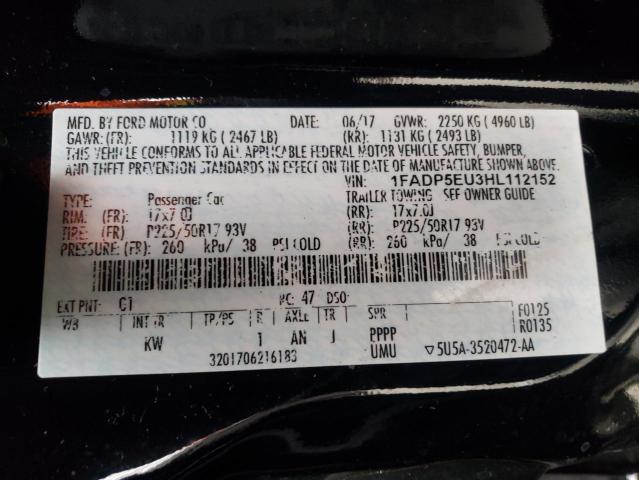 Photo 9 VIN: 1FADP5EU3HL112152 - FORD C-MAX SE 