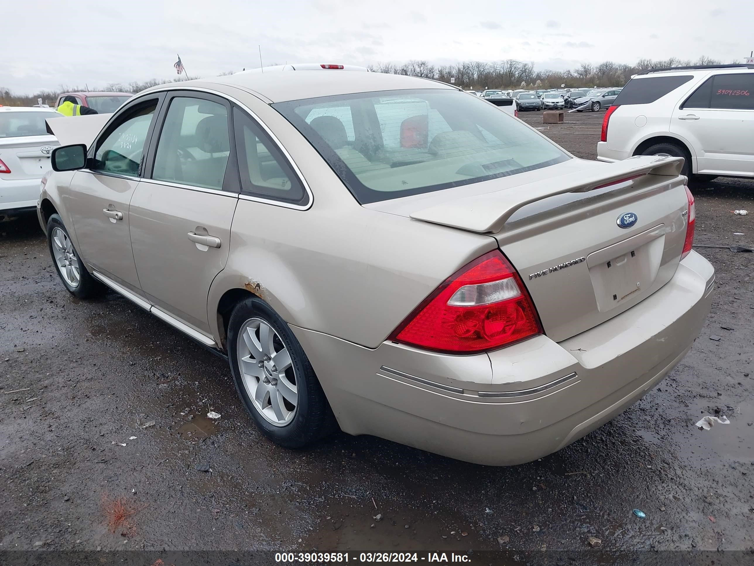 Photo 2 VIN: 1FAFP24146G161123 - FORD FIVE HUNDRED 