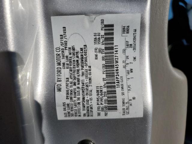 Photo 11 VIN: 1FAFP34N45W271411 - FORD FOCUS ZX4 