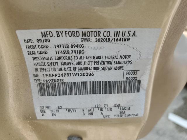 Photo 11 VIN: 1FAFP34P81W130286 - FORD FOCUS SE 