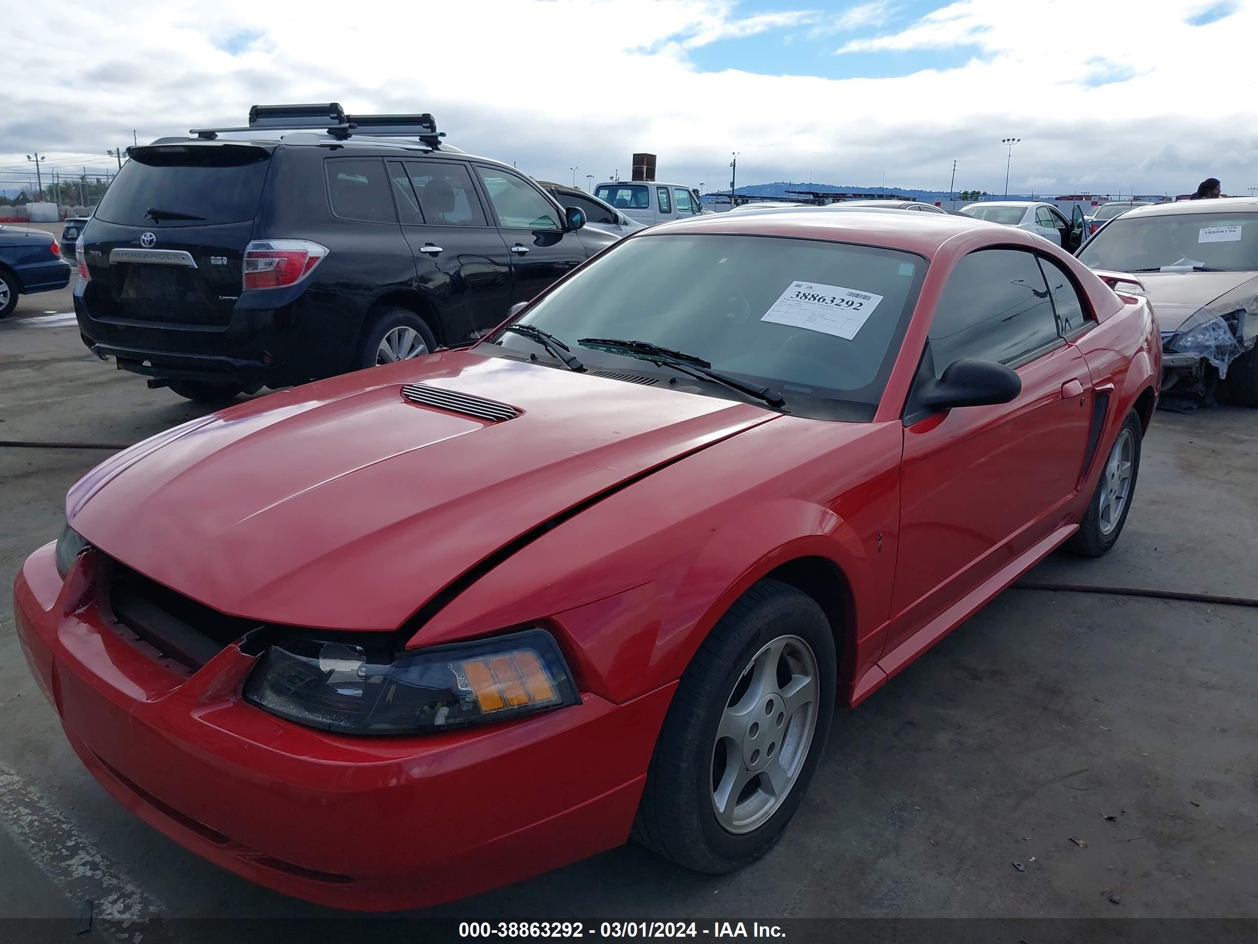 Photo 1 VIN: 1FAFP40422F225588 - FORD MUSTANG 