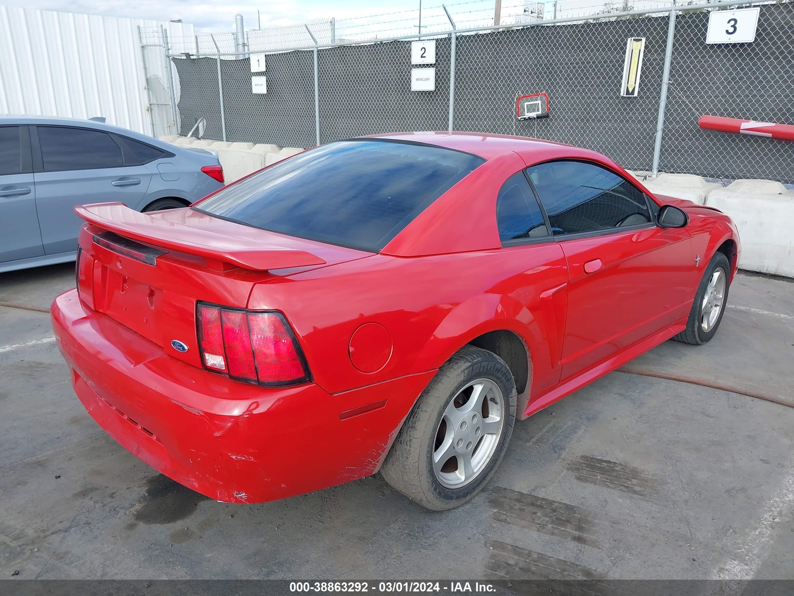 Photo 3 VIN: 1FAFP40422F225588 - FORD MUSTANG 