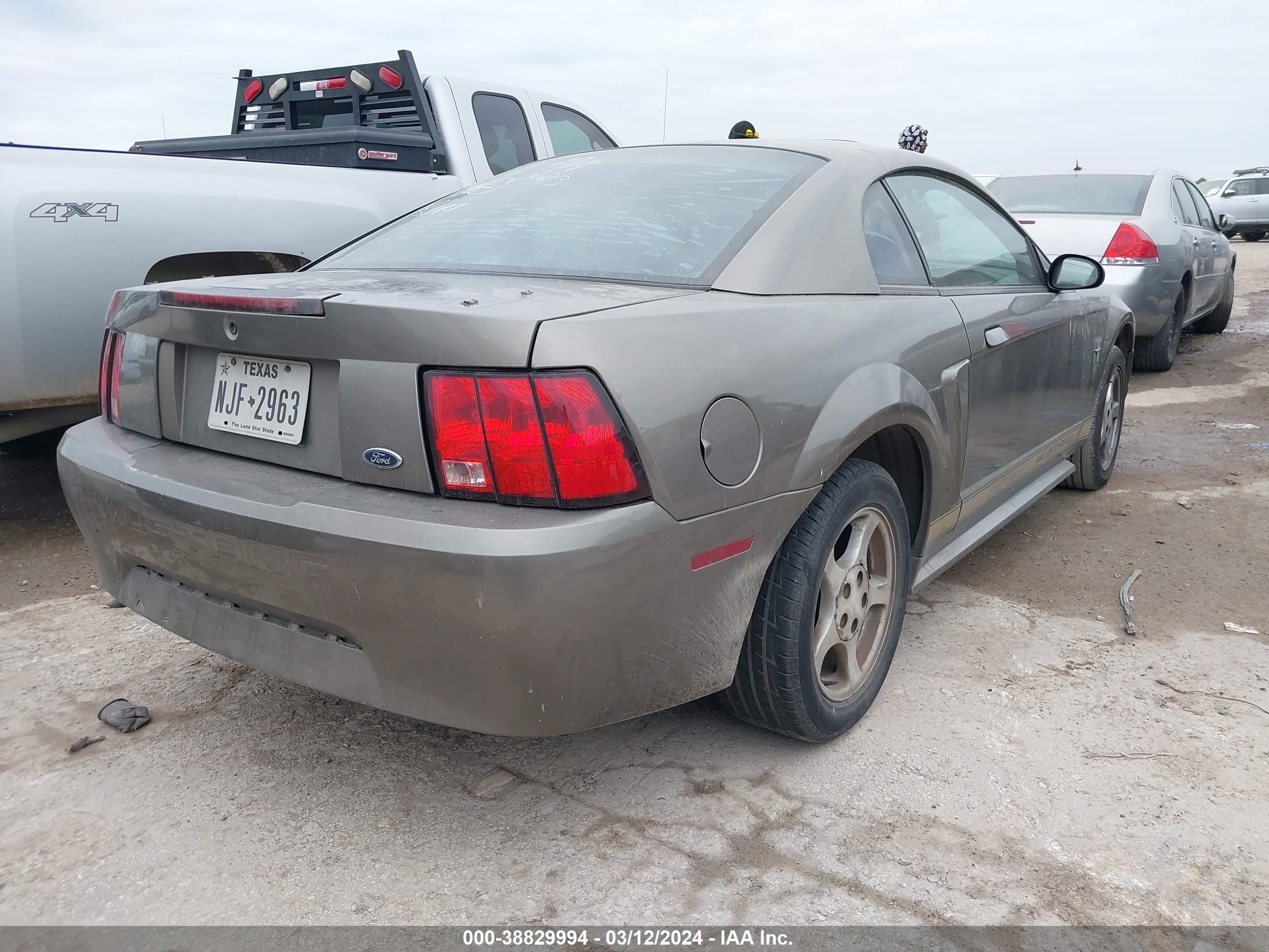 Photo 3 VIN: 1FAFP40492F172825 - FORD MUSTANG 