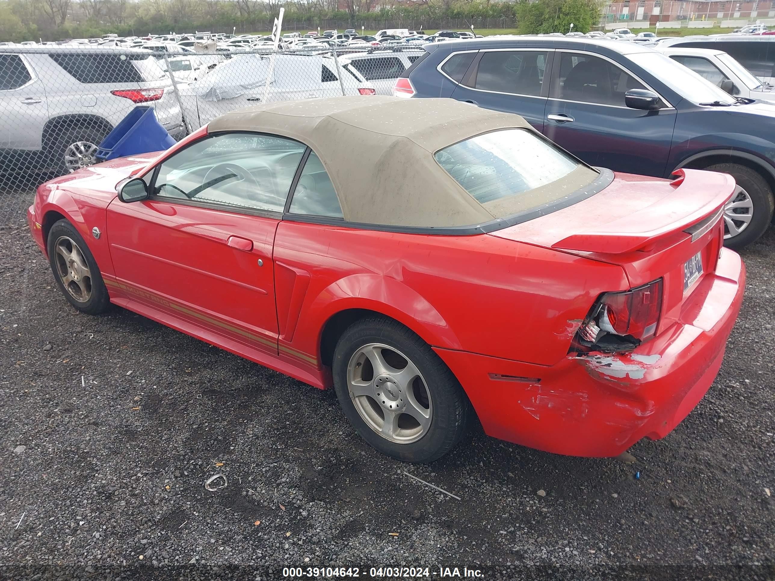 Photo 2 VIN: 1FAFP44654F203938 - FORD MUSTANG 