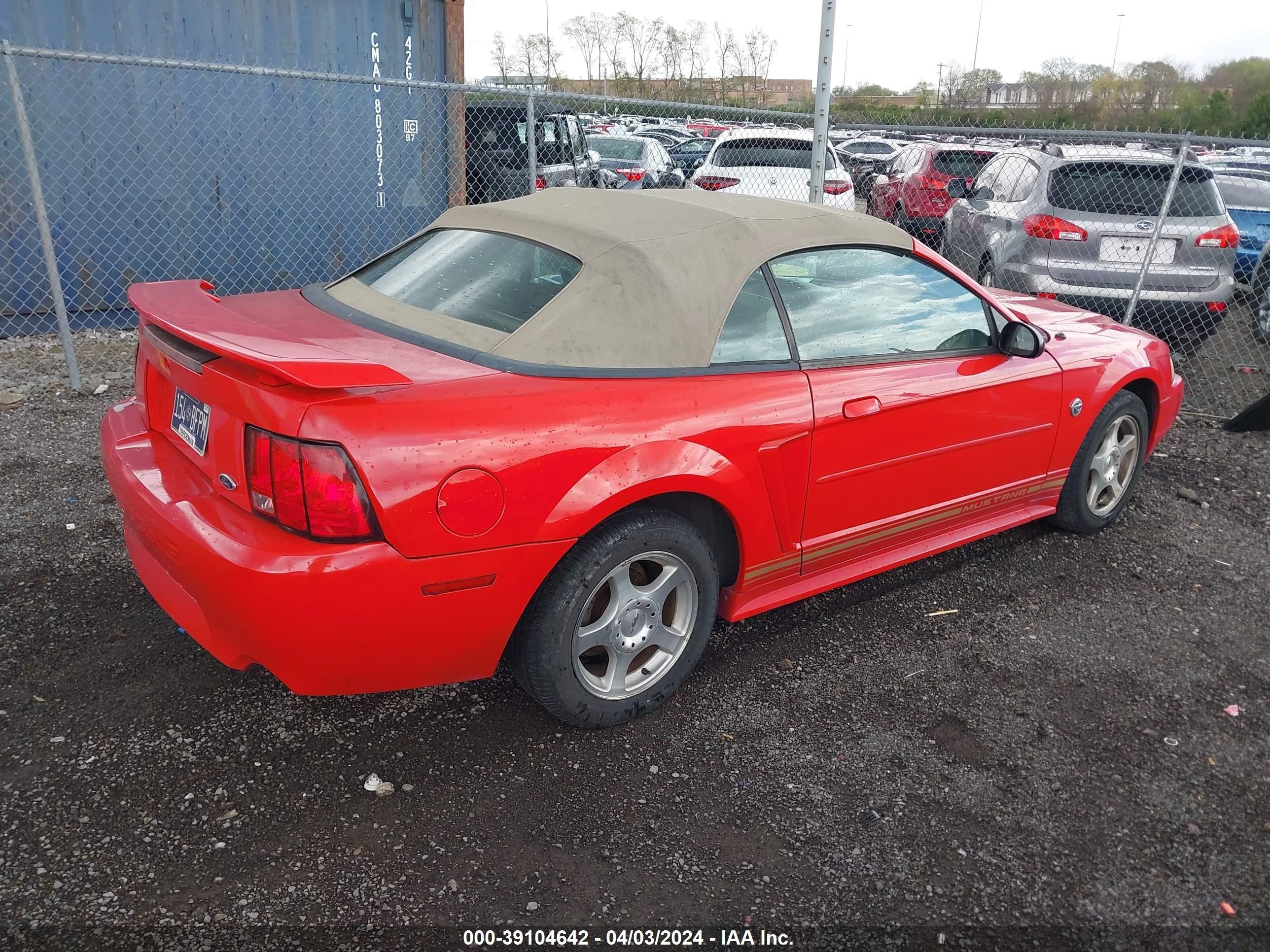 Photo 3 VIN: 1FAFP44654F203938 - FORD MUSTANG 