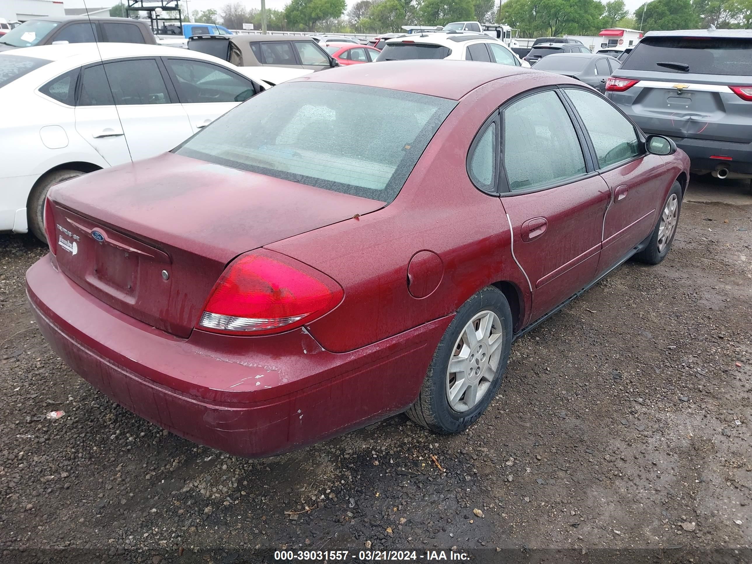 Photo 3 VIN: 1FAFP53U17A179273 - FORD TAURUS 