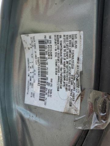 Photo 11 VIN: 1FAFP53U46A114982 - FORD TAURUS SE 