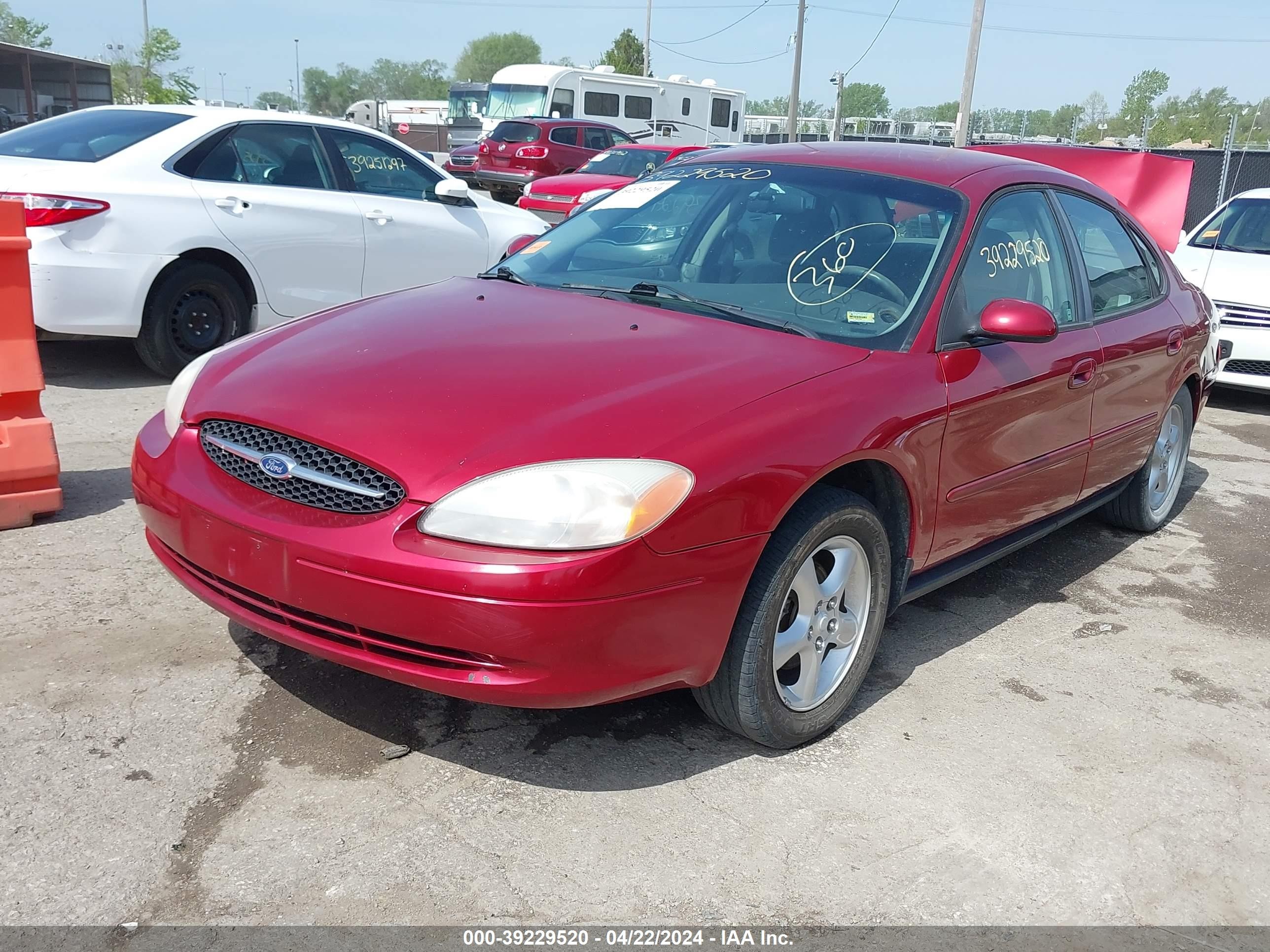 Photo 1 VIN: 1FAFP53U7YG240544 - FORD TAURUS 