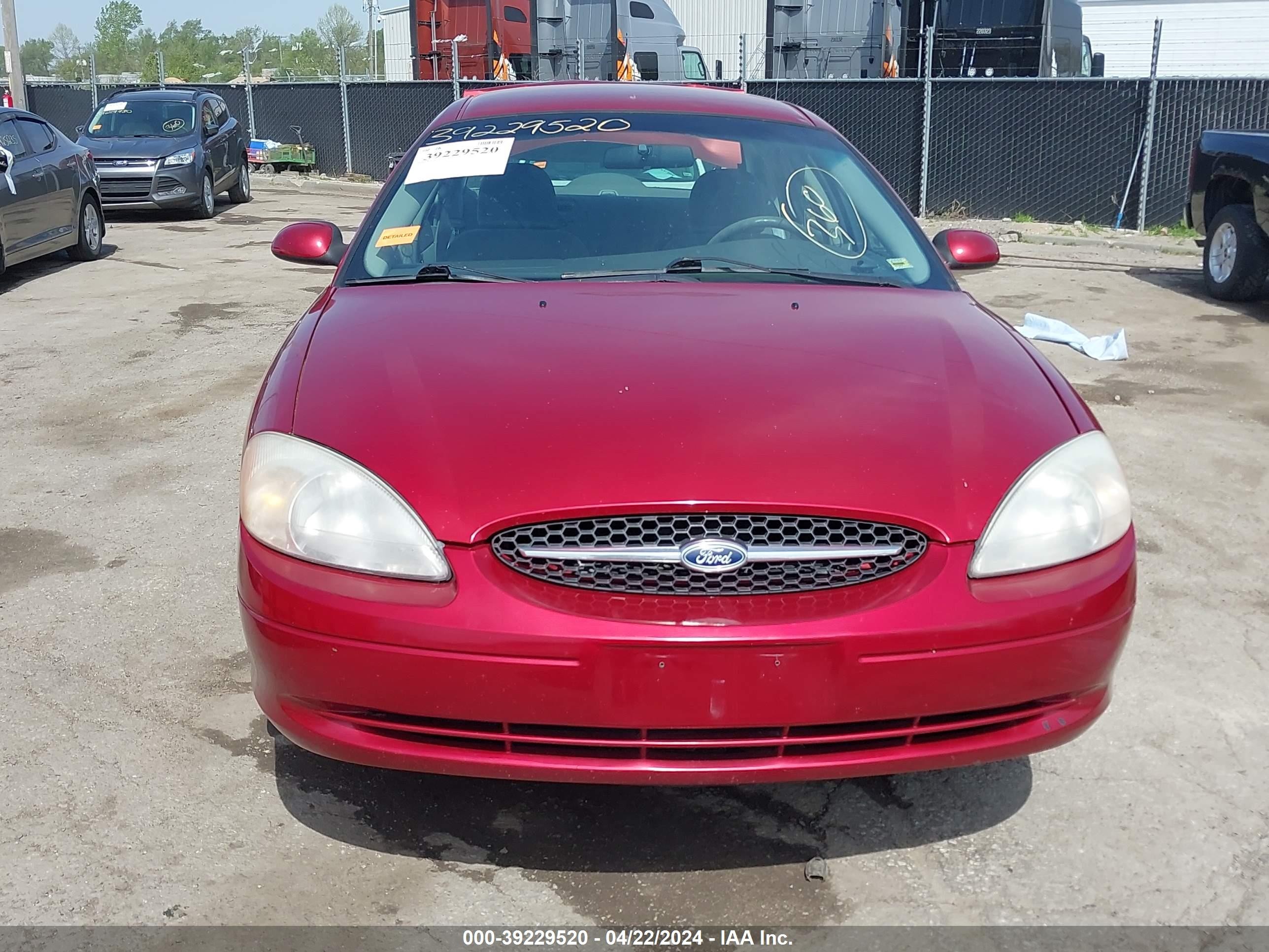 Photo 11 VIN: 1FAFP53U7YG240544 - FORD TAURUS 