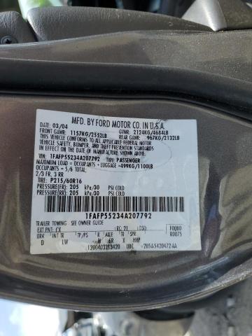 Photo 11 VIN: 1FAFP55234A207792 - FORD TAURUS SES 