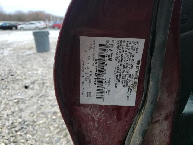 Photo 11 VIN: 1FAFP55234G199089 - FORD TAURUS SES 