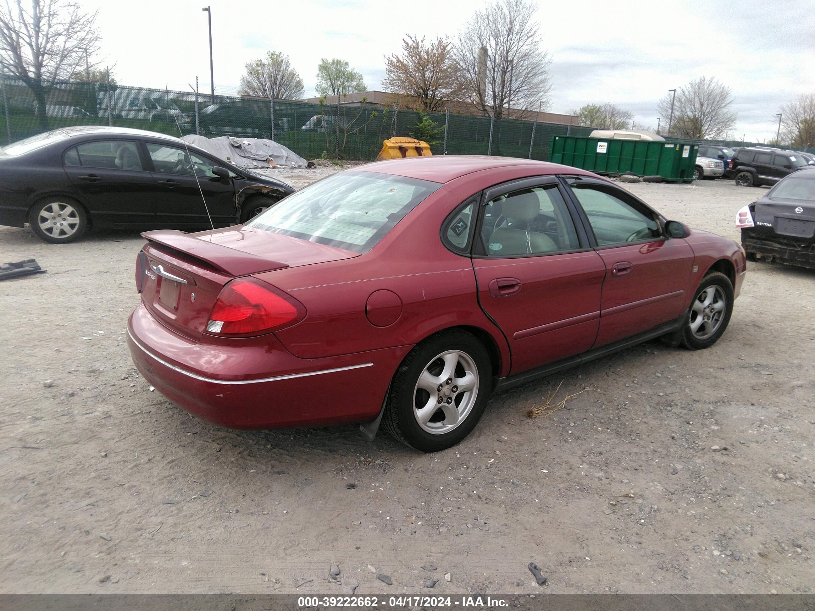 Photo 3 VIN: 1FAFP55S72A105621 - FORD TAURUS 