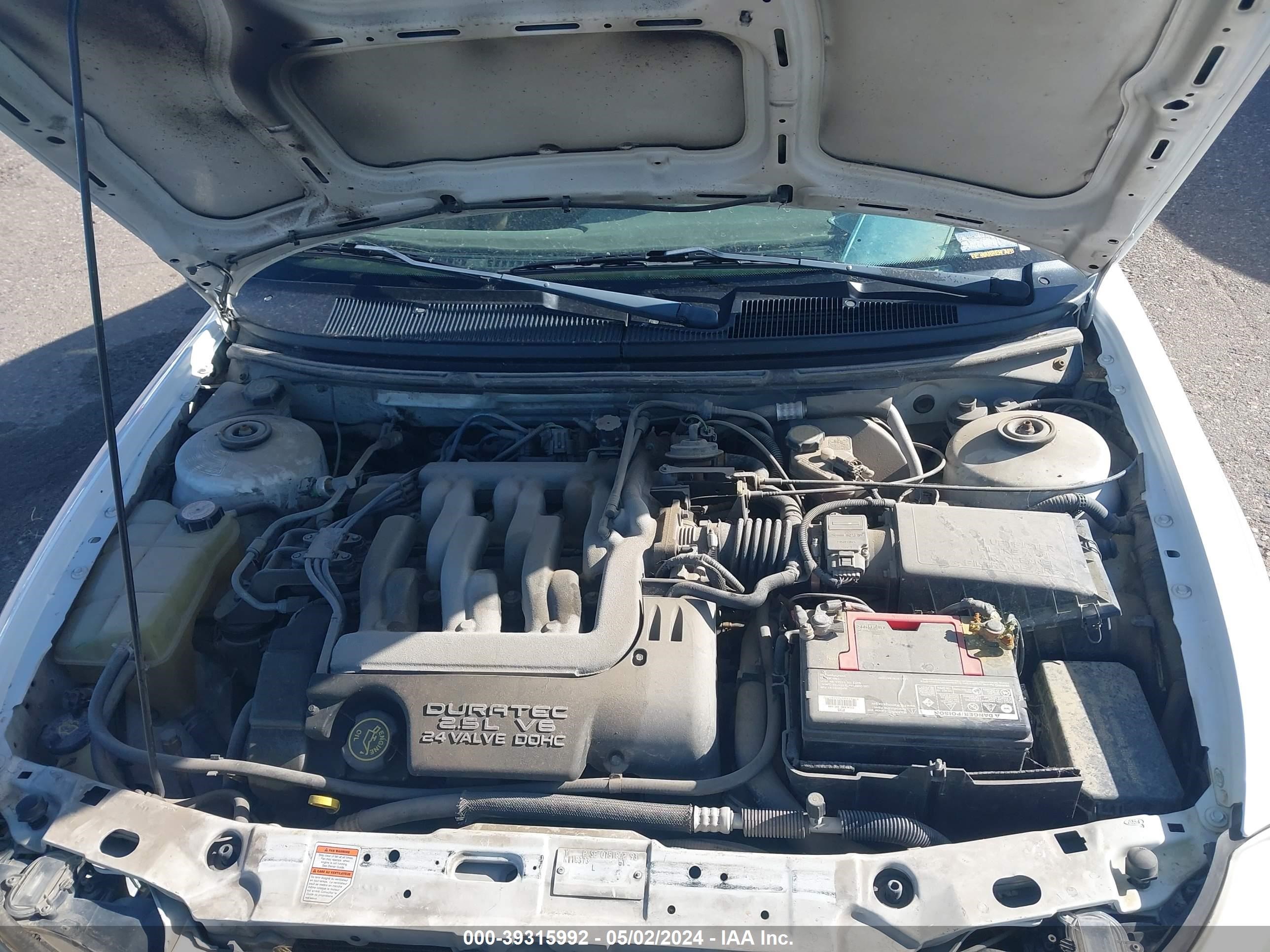 Photo 9 VIN: 1FAFP66L2YK118373 - FORD CONTOUR 