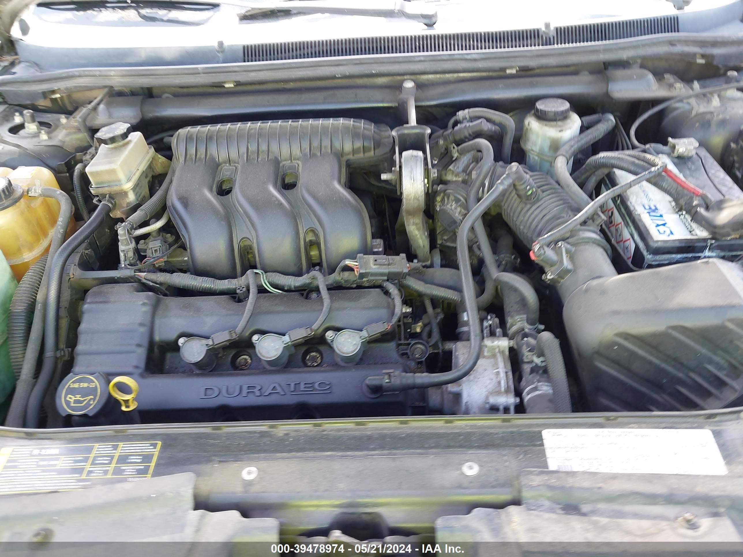 Photo 9 VIN: 1FAHP241X6G173463 - FORD FIVE HUNDRED 