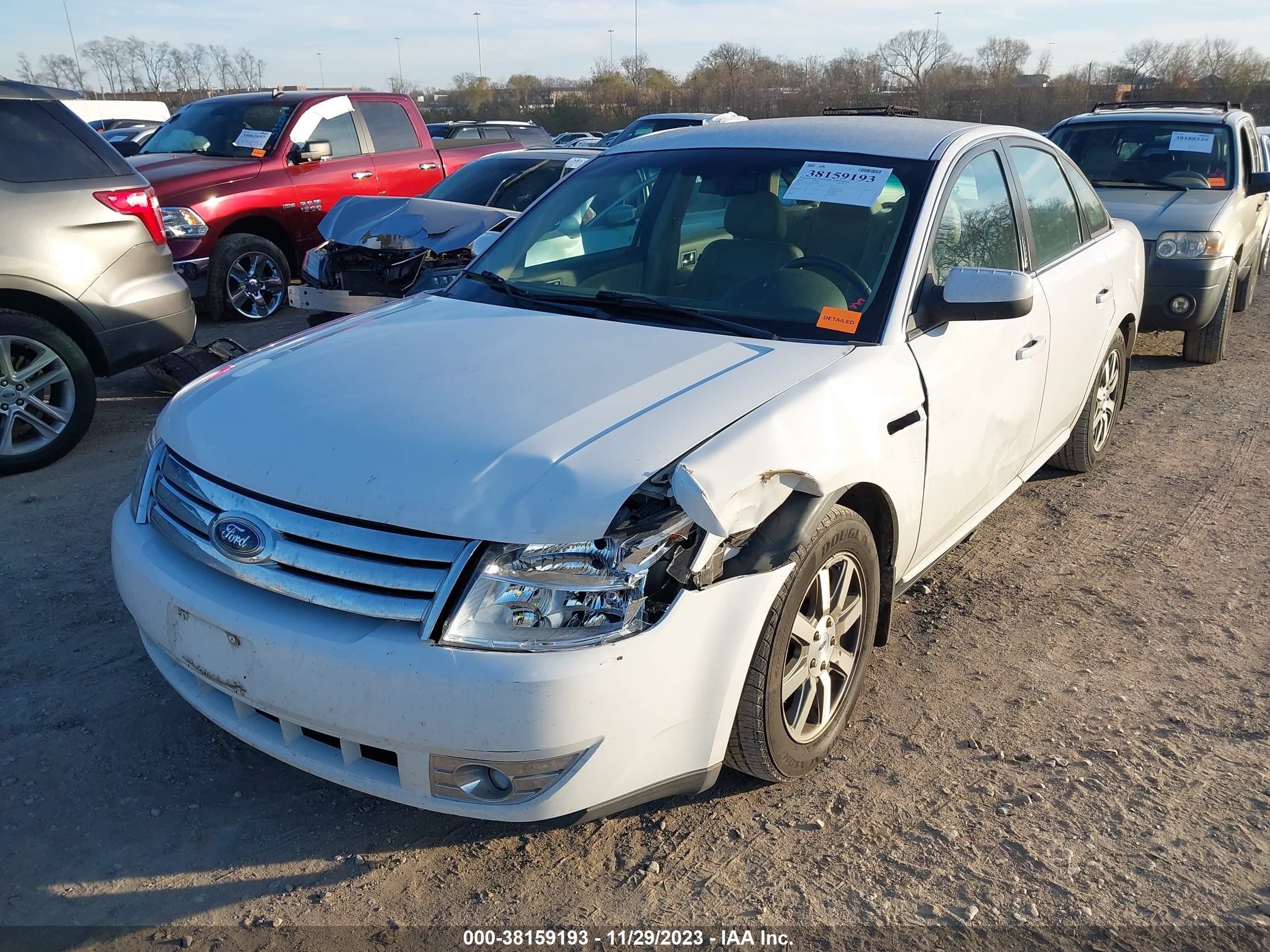 Photo 1 VIN: 1FAHP24W28G168787 - FORD TAURUS 