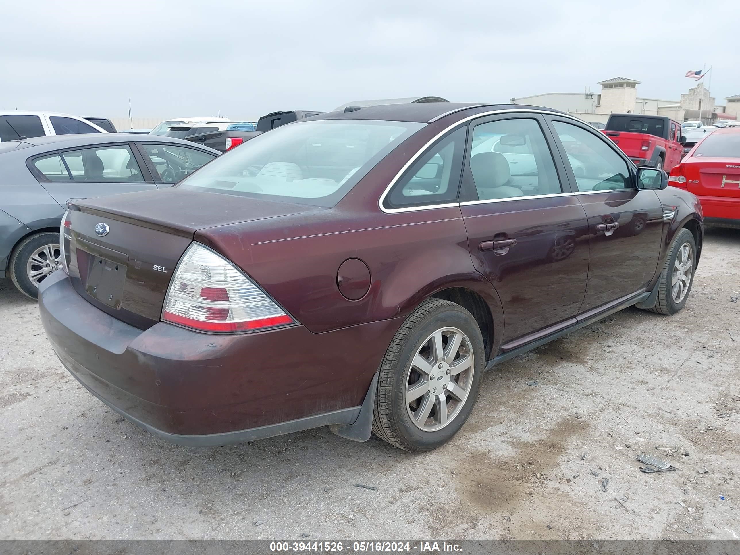 Photo 3 VIN: 1FAHP24W39G104355 - FORD TAURUS 