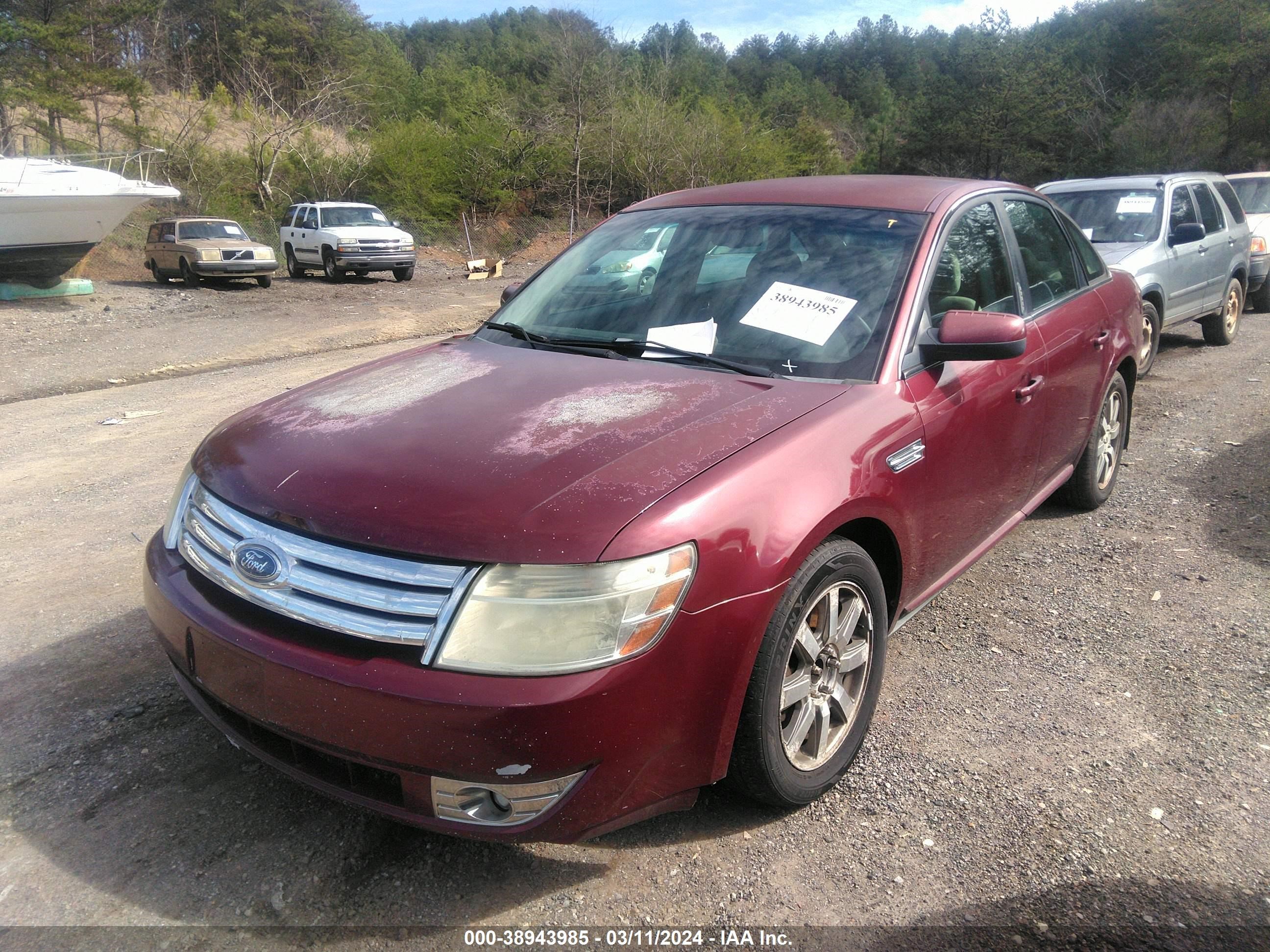 Photo 1 VIN: 1FAHP24W88G160094 - FORD TAURUS 