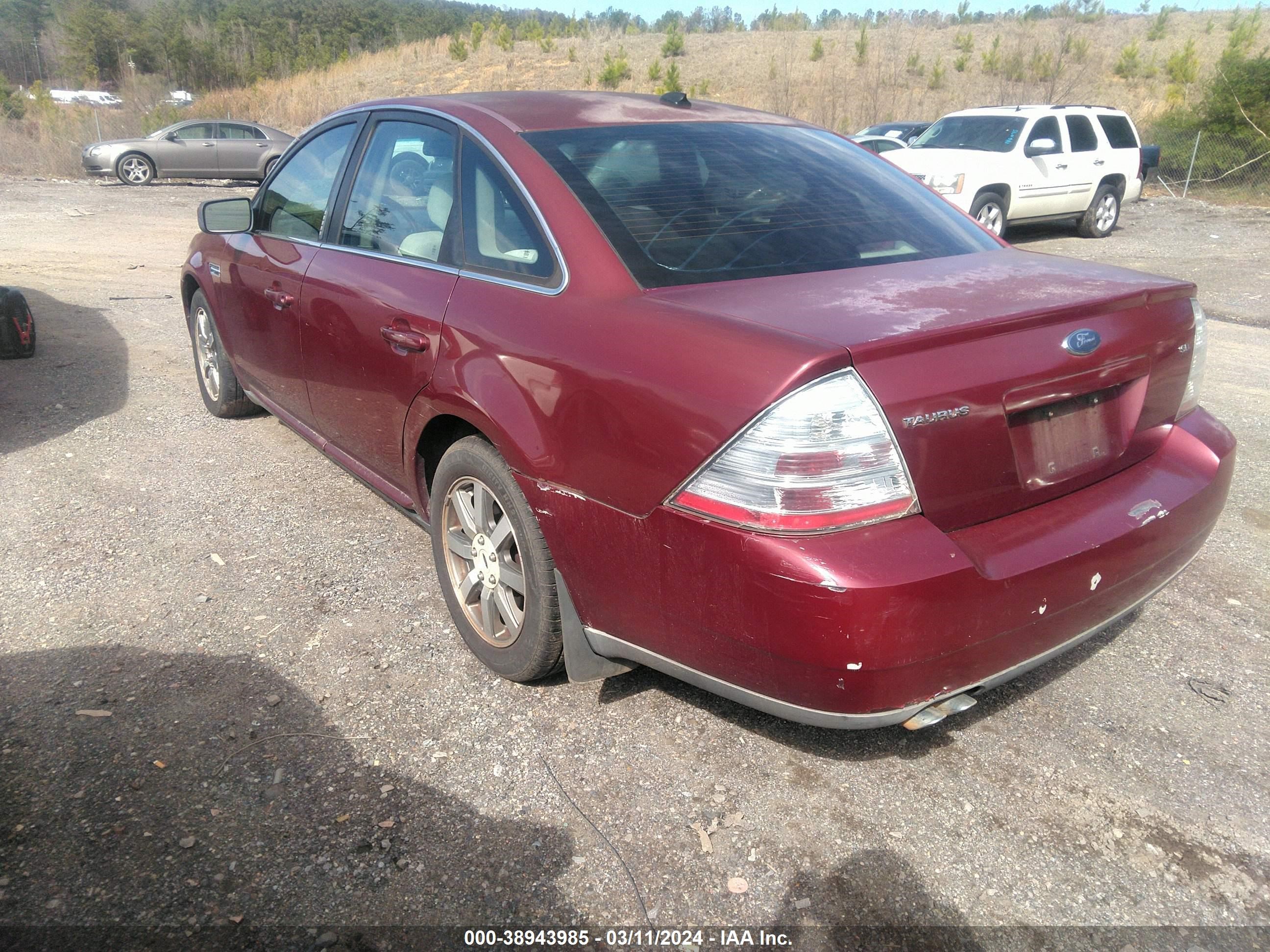 Photo 2 VIN: 1FAHP24W88G160094 - FORD TAURUS 