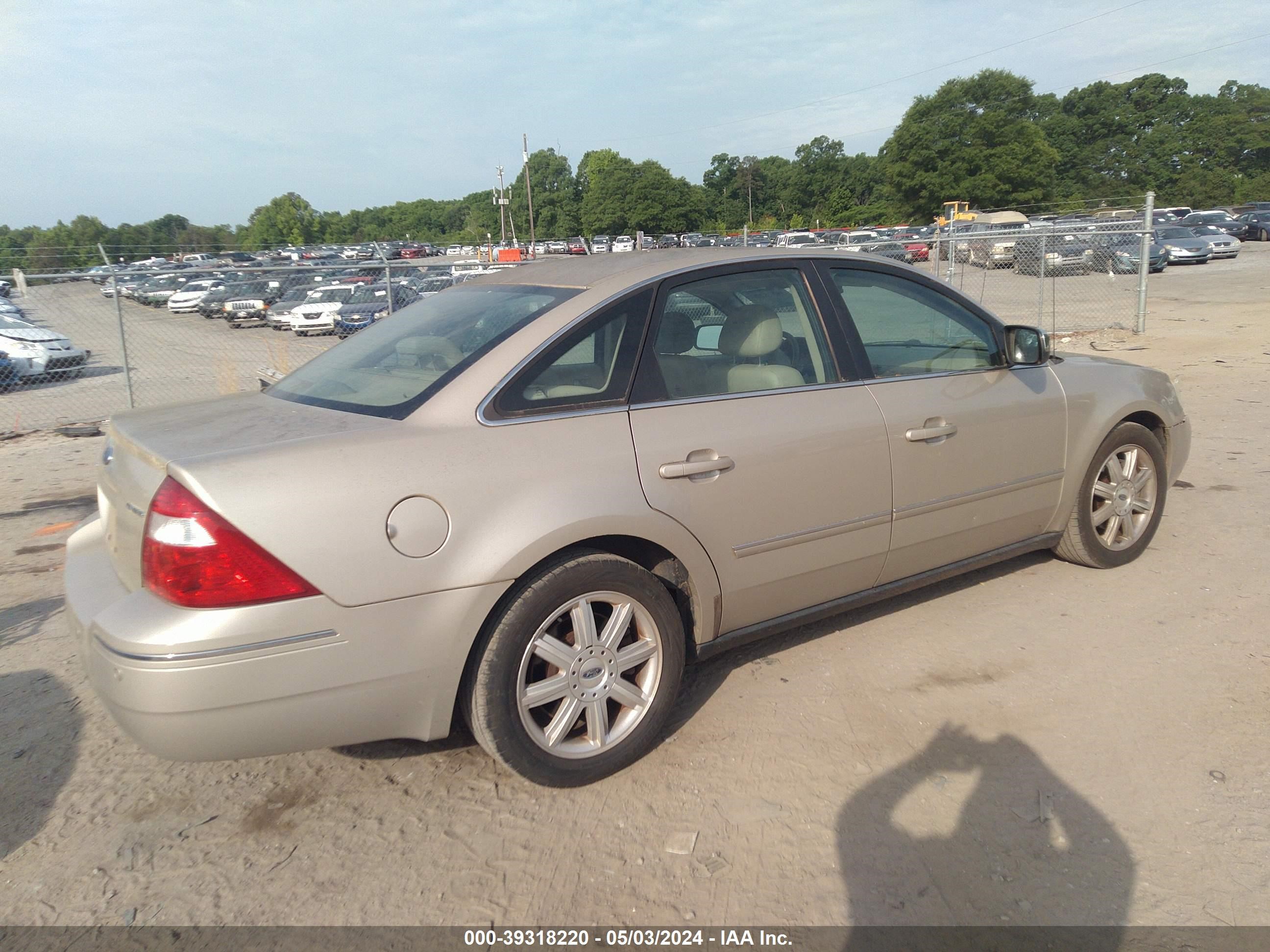 Photo 3 VIN: 1FAHP25196G149864 - FORD FIVE HUNDRED 