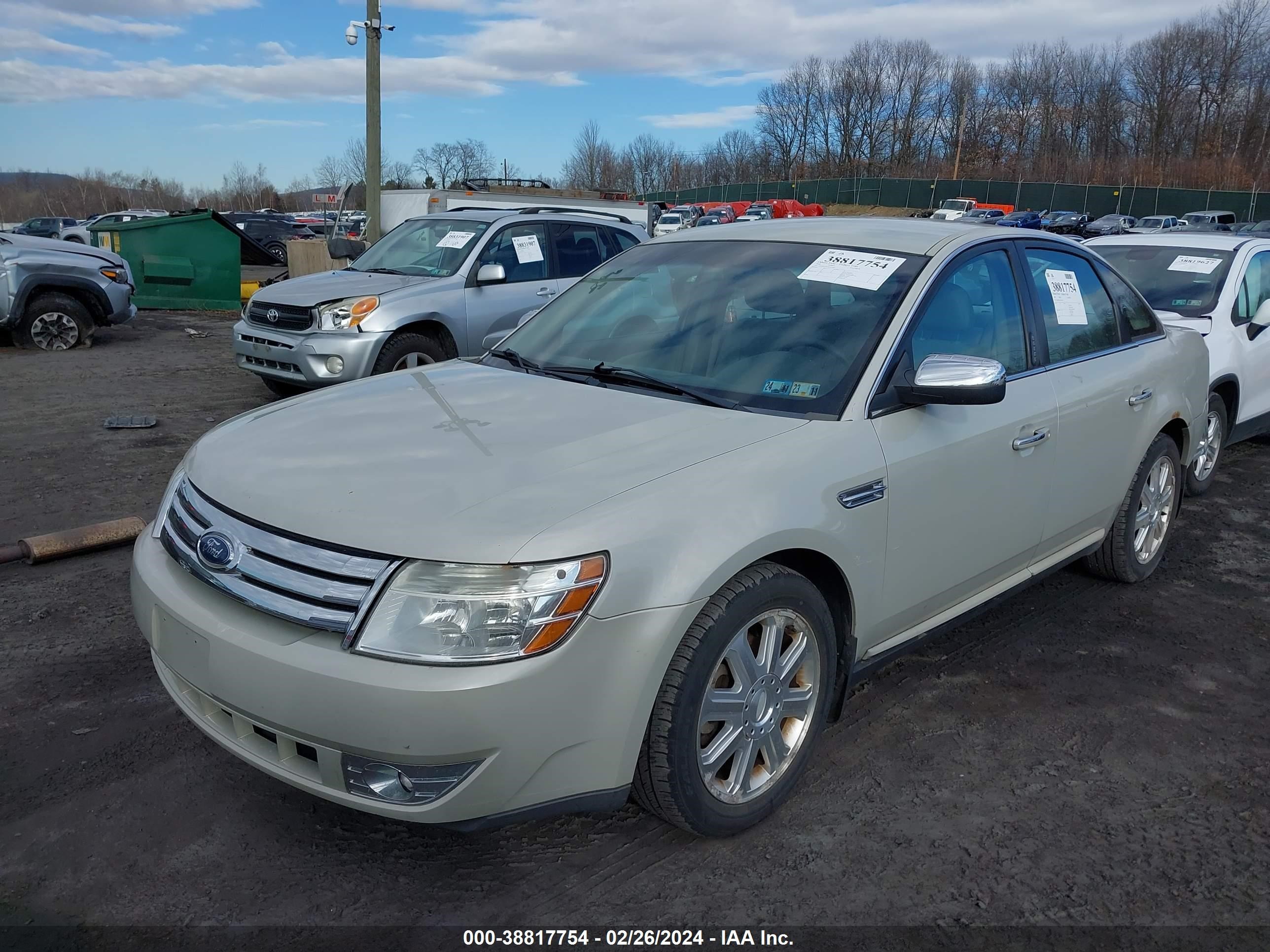 Photo 1 VIN: 1FAHP25W18G147007 - FORD TAURUS 