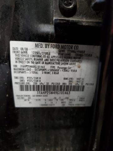 Photo 12 VIN: 1FAHP25W49G101463 - FORD TAURUS LIM 