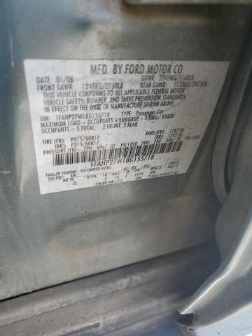 Photo 11 VIN: 1FAHP27W18G155718 - FORD TAURUS 